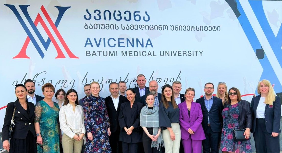 Visit of delegation from Lower Silesia, Poland at Avicenna-Batumi Medical University